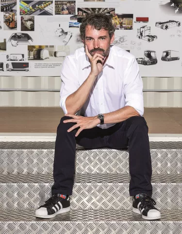 Paul Daintree, Renault Trucks Design Director.