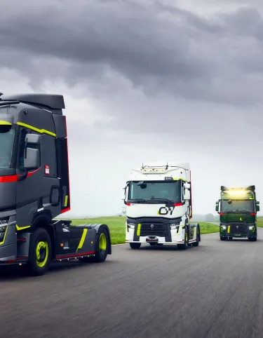 Renault Trucks T 01 Racing, limited edition used vehicles on the Bresse circuit